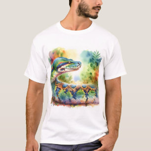 Camiseta Bolivian anaconda 300724AREF122 - Watercolor