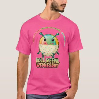 Camiseta Boll Weevil Miércoles Kawaii Bug Buffet
