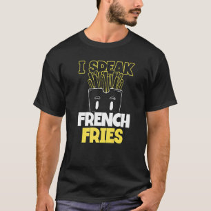 Camiseta Bollo de comida rápida de frijol hablo frijol