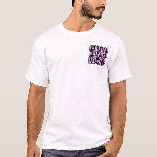 Camiseta Bollo en Horno, Anuncio de Embarazo (Rosa)