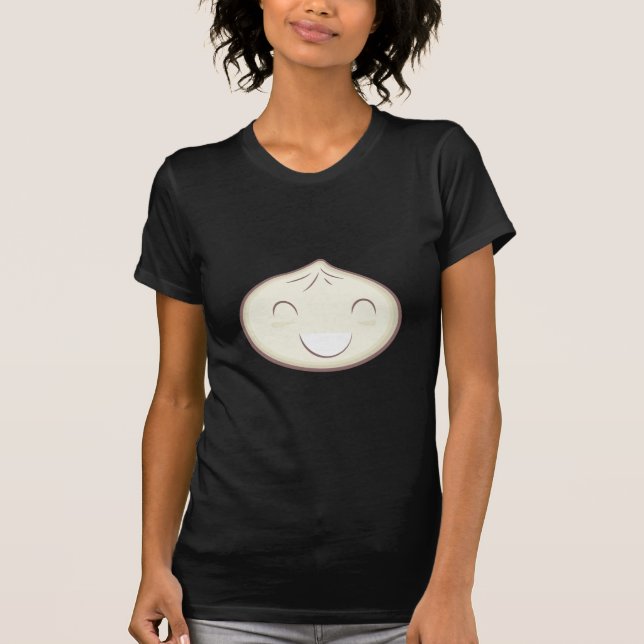Camiseta Bollo feliz del vapor (Anverso)