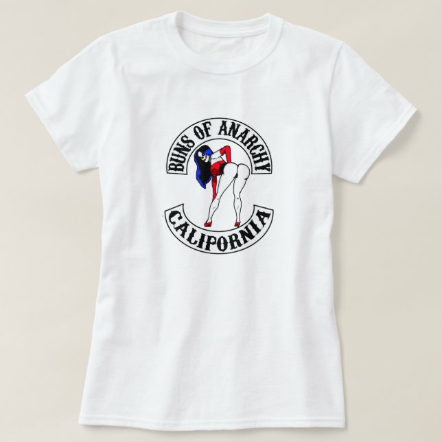 CAMISETA BOLLOS DE LA ANARQUÍA (Diseño del anverso)