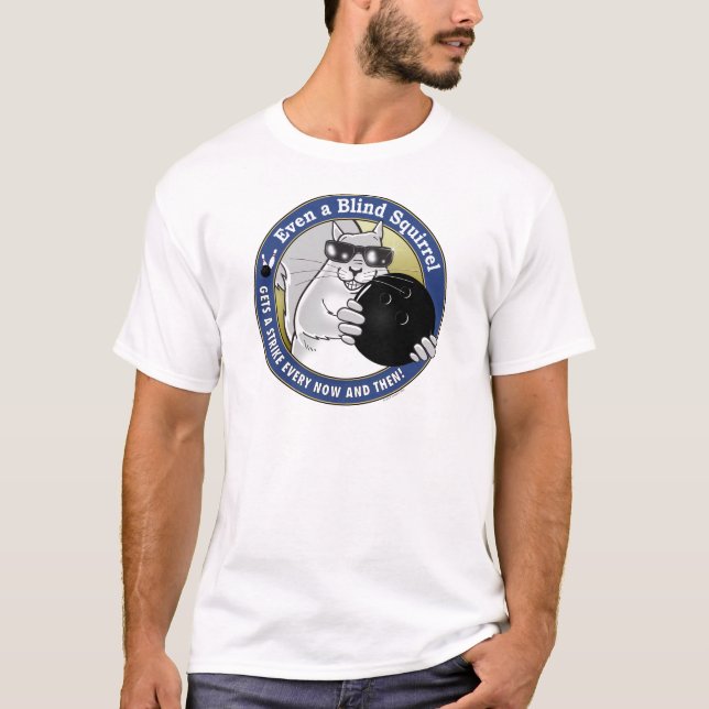 Camiseta Bolos ciegos de la ardilla (Anverso)