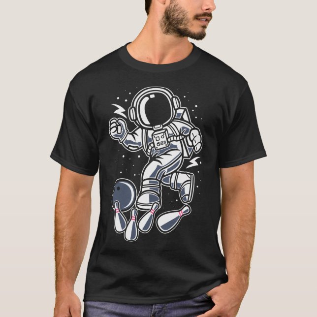 Camiseta Bolos de astronautas (Anverso)