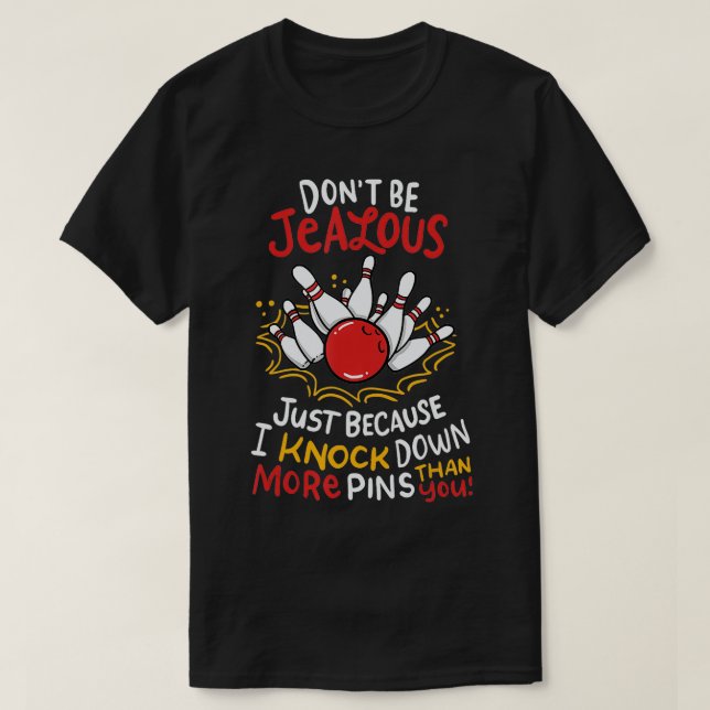 Camiseta Bolos divertidos 1 (Diseño del anverso)