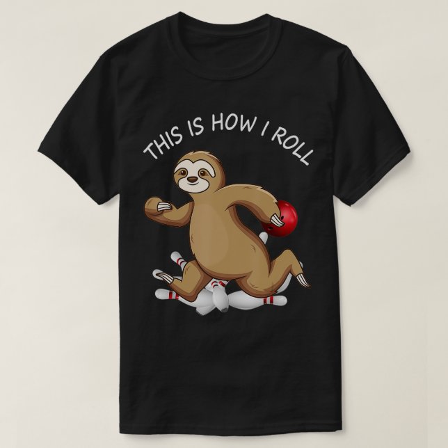 Camiseta bolos divertidos 4 (Diseño del anverso)