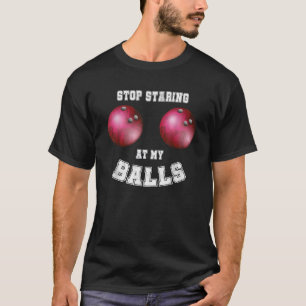 Camiseta Bolos divertidos para aficionados y jugadores