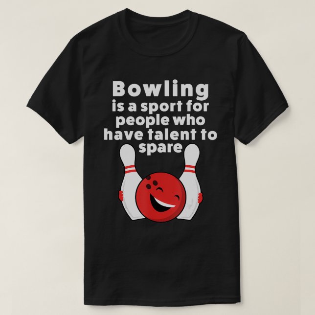 Camiseta Bolos Graciosos Para Mujeres Hombres O Niños (Diseño del anverso)