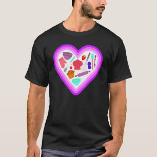 Camiseta Bolsa de amor - Panadería de postres de pan dulce