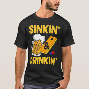 Camiseta Bolsa De Beer Beer Beer Bean De Sinkin' Y Drinkin'