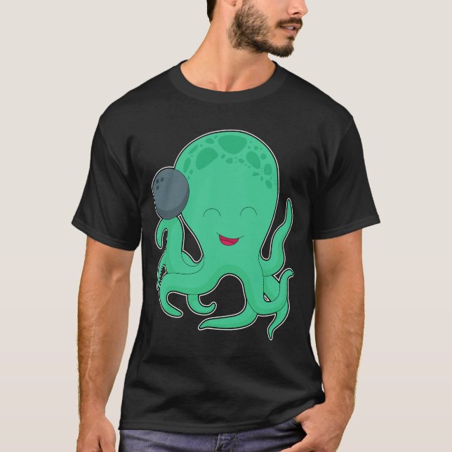 Camiseta Bolsa de bolos Octopus (Anverso)