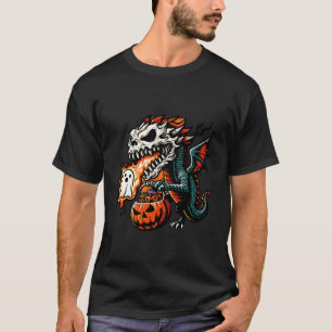 Camiseta Bolsa de Caramelos Espeluznante de Halloween Dragó