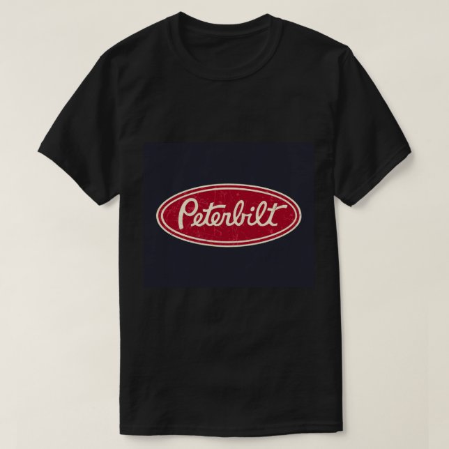 Camiseta Bolsa de Carreras de camionetas de Peterbilt (Diseño del anverso)