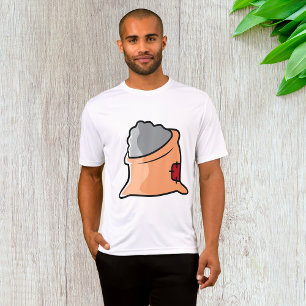 Camiseta Bolsa de Cemento Material de Construcción