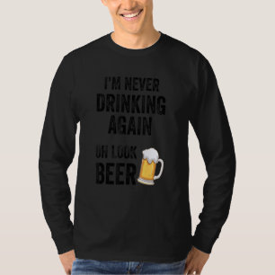 Camiseta Bolsa de cerveza que no voy a beber otra vez