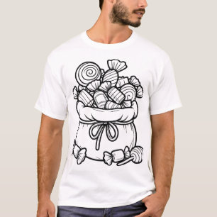 Camiseta Bolsa de chocolates