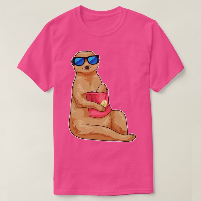 Camiseta Bolsa de compras de Meerkat (Diseño del anverso)
