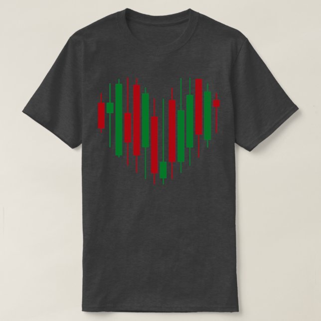Camiseta Bolsa de Criptos de Forex de Amor Comprar Venta (Diseño del anverso)