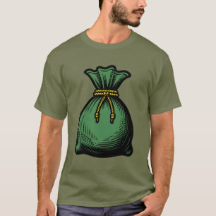 Camiseta Bolsa de Dinero Verde