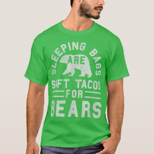 Camiseta Bolsa de dormir de moda Tacos blandos Poster de os