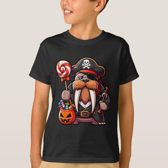 Camiseta Bolsa de dulces con parche para ojo de pirata mors (Anverso)