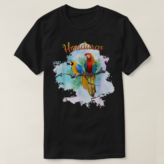 Camiseta Bolsa De Empleos Honduras (Diseño del anverso)