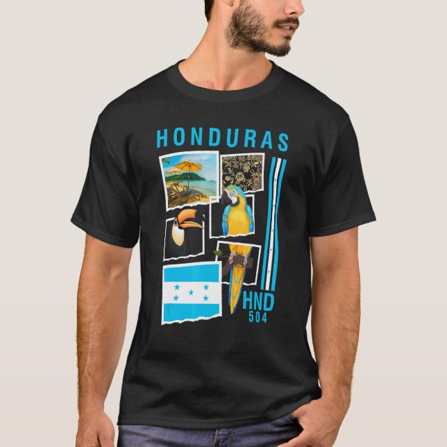 Camiseta Bolsa De Empleos Honduras (Anverso)