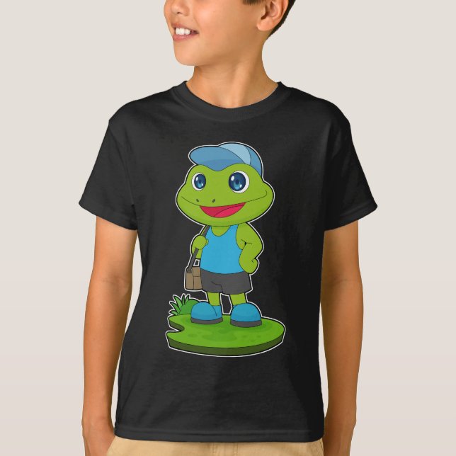 Camiseta Bolsa de eslingas de escalador de ranas (Anverso)