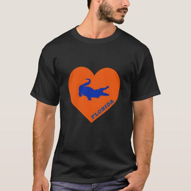 Camiseta Bolsa de Gator de Florida Hear (Anverso)