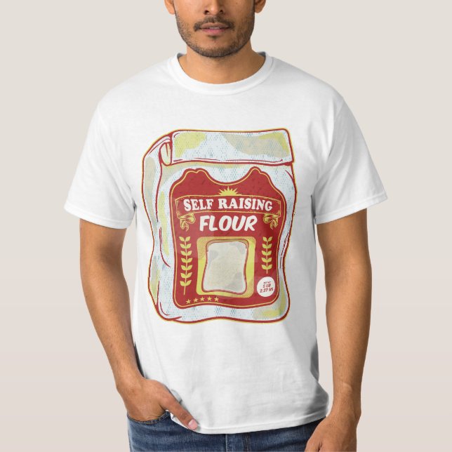 Camiseta Bolsa de harina autocriada (Anverso)