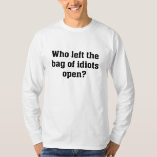 Camiseta Bolsa De Idiotas