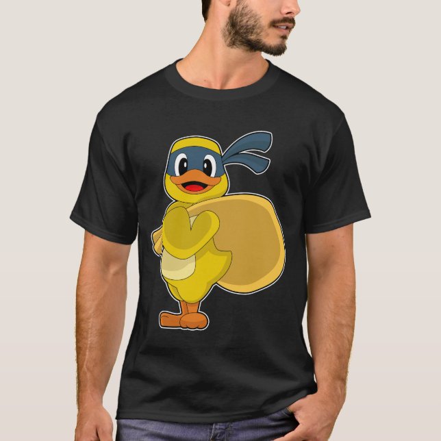 Camiseta Bolsa de la Banda del Pato (Anverso)