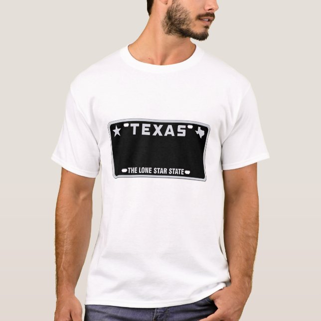 Camiseta Bolsa de Licencia de Texas (Anverso)