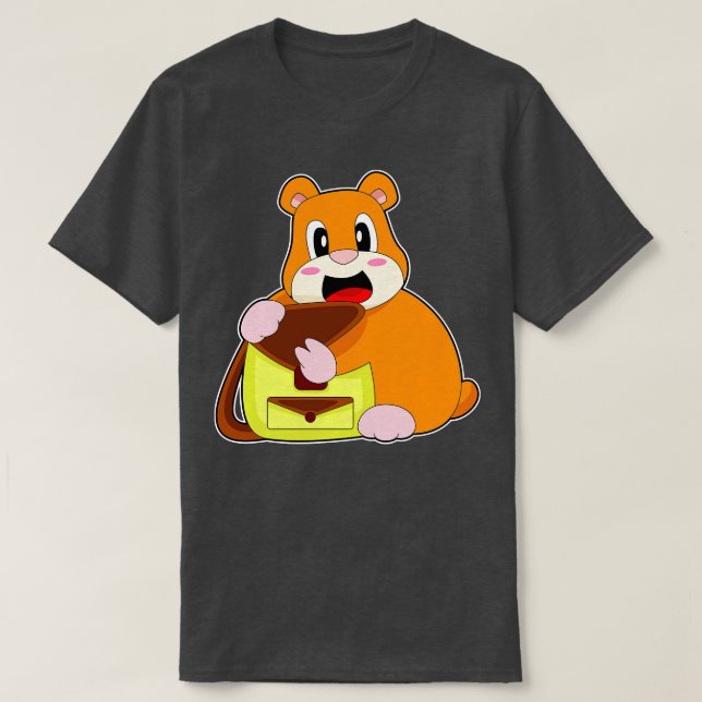 Camiseta Bolsa de mano de Hamster (Diseño del anverso)