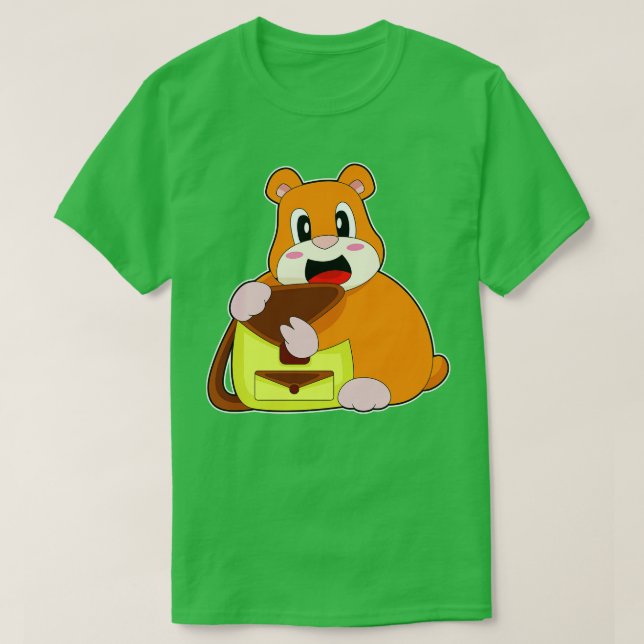 Camiseta Bolsa de mano de Hamster (Diseño del anverso)