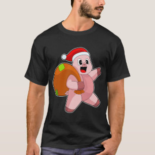 Camiseta Bolsa de Navidad de Cerdo