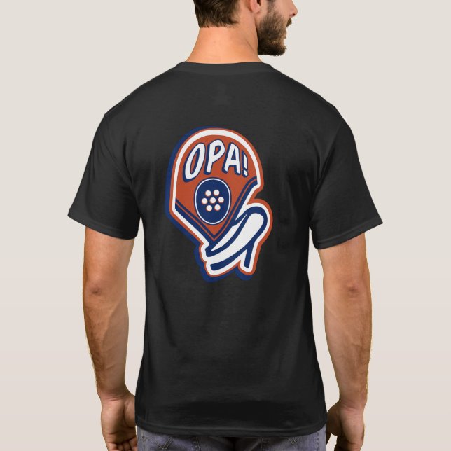 Camiseta Bolsa de plástico (tapón OPA) Oscura (Reverso)