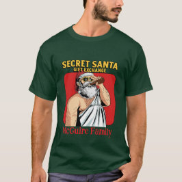 Camiseta Bolsa de regalos secretos de Santa Gift