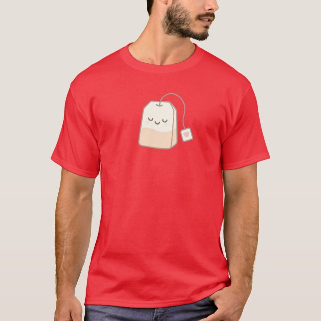 Camiseta Bolsa de té empapada en calma (Anverso)