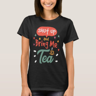 Camiseta Bolsa de Té en Infusión Bebedor de Té Caliente Mat