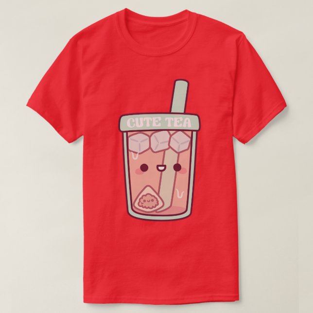 Camiseta Bolsa de té suave té helado cutie Pun (Diseño del anverso)