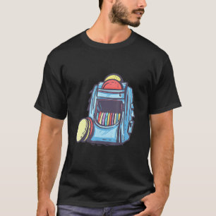 Camiseta Bolsa de Tour del Golf en disco con discos