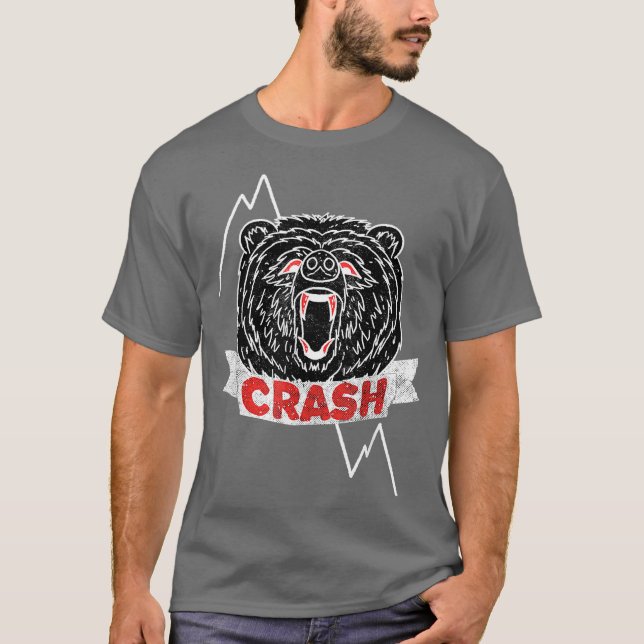 Camiseta Bolsa de valores a la baja (Anverso)