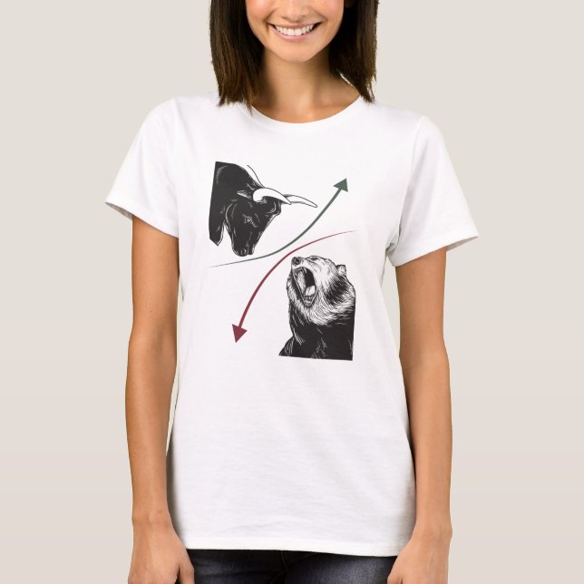 Camiseta Bolsa de Valores Bolsa de Valores Bolsa de Precios (Anverso)
