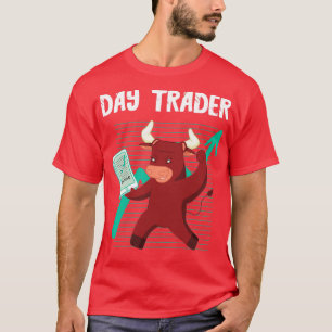 Camiseta Bolsa de Valores Comercial Día de Inversión Tra