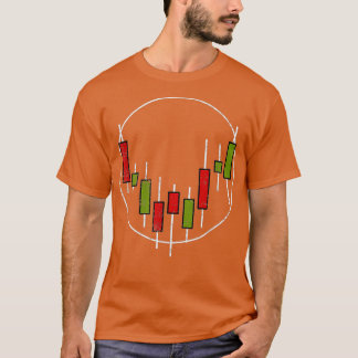 Camiseta Bolsa de Valores de Mercado de Candelero