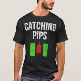 Camiseta Bolsa de Valores de Pips de Captura de Divisas