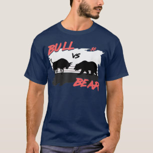 Camiseta Bolsa de Valores de Toro vs. Bear - Inversor