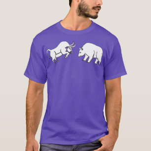 Camiseta Bolsa de Valores de Toro y Oso