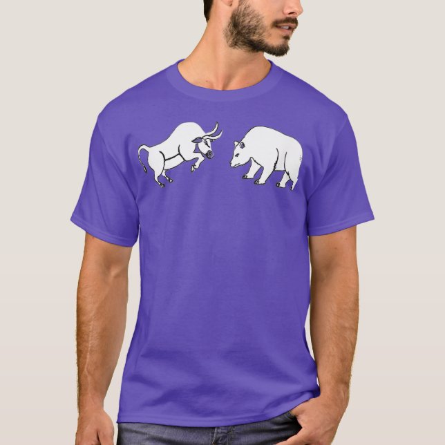 Camiseta Bolsa de Valores de Toro y Oso (Anverso)